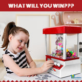 Bundaloo Claw Machine Arcade Game with Sound, Cool Fun Mini Candy Grabber Prize Dispenser Vending Toy for Kids, Boys & Girls Bundaloo