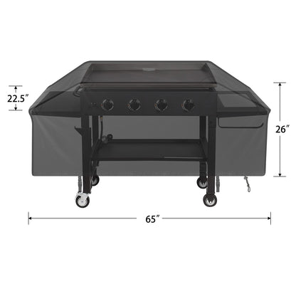 iCOVER 36 inch Griddle Cover for Blackstone, Waterproof Lightweight Polyester Barbecue Protection Flat Top Gas Grill Covers for 36" Griddles Cooking Station for Camp Chef