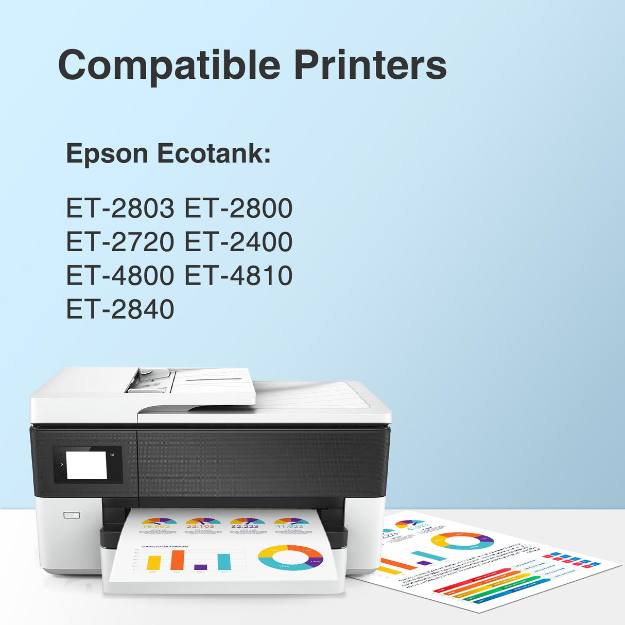 Faslvink Compatible 522 Black Ink Bottles ET-2800 ET-4800 ET-2400 ET-2803 Ink Refill Replacement for Epson 522 Ink Refill Bottles Black Use for Ecotank ET-2720 ET-4810 ET-2840 ET-4700 Printer (3-Black Faslvink