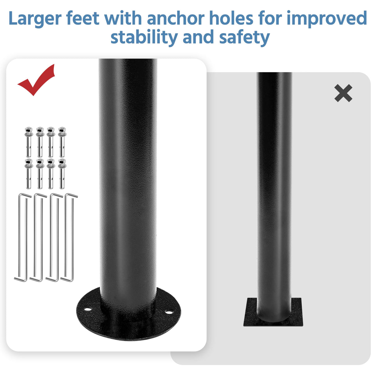 Yaheetech Patio Gazebo - 11x11 ft Outdoor Shelter Tent with Vented Top & Mesh Sidewalls & Drainage Holes, Water-Resistant for Garden/Backyard/Deck/Lawn (Dark Gray) Yaheetech