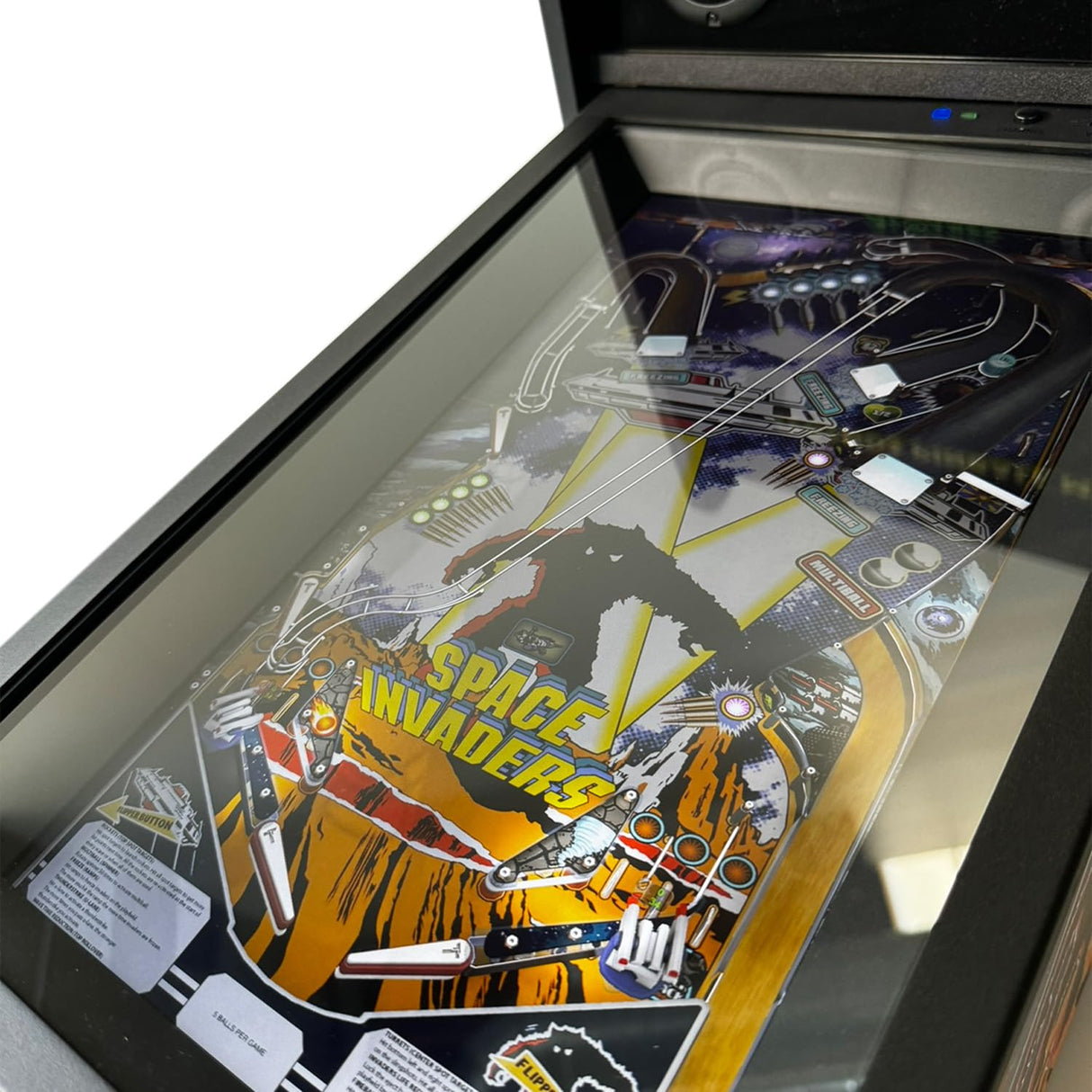 Legends Pinball Micro, Arcade Machine Console, Classic Retro Video Games, 50 Built in Licensed Pinball Games, Space Invaders, Bubble Bobble,Time Machine, WiFi, HDMI, Bluetooth AtGames
