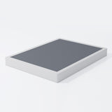 XINXINYAN King Size Box Spring 4 Inch,Sturdy 4 Inch Box Spring King Only, Black,Heavy Duty,Easy Assembly Metal Frame, Noise Free XINXINYAN