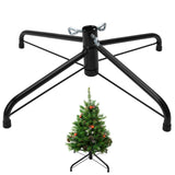 Christmas Tree Stands, Universal Folding Christmas Tree Stands For Fits 0.5-1.1 Inchs Tree Pole, 3 Ft To 8 Ft Artificial Trees WoodArtSupply