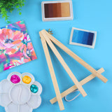 12PCS Wood Easels, 9 Inches Tabletop Easels, Art Craft Painting Easel Stand for Artist Adults Students HXSEMAYIG