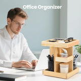 Bathroom Counter Organizer,Shelf for Bathroom Counter,Restroom Organizer,Mens Cologne Organizers,Skincare Organizers,Perfume Tray,Cologne Stand,Vanity Tray,Counter Shelf(Burlywood) EXIN DECHEN