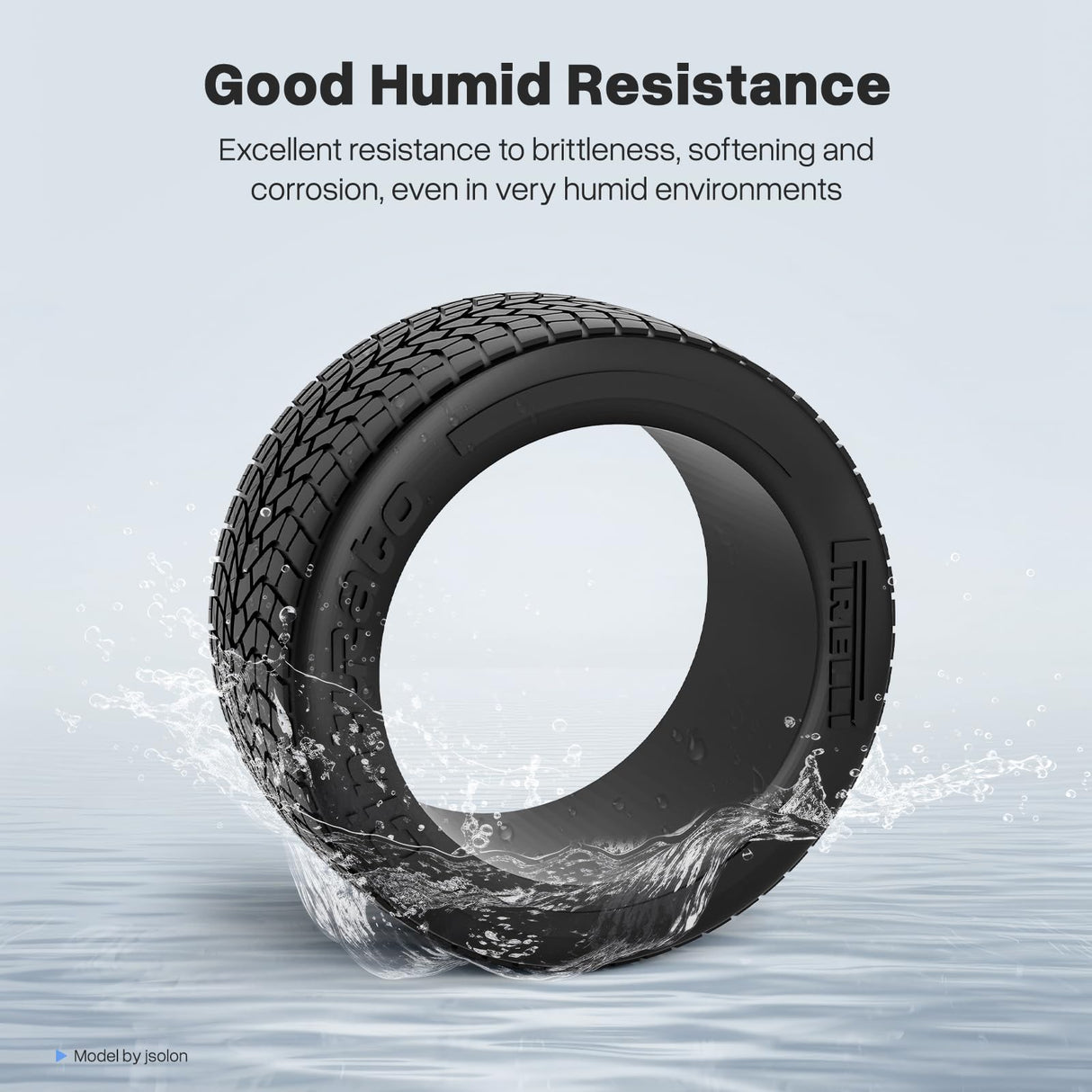 ELEGOO Tough Resin, 3D Printer Resin with High Impact Resistance and High Toughness, High Precision 3D Printing Resin for High Performance Printing, 3D Resin for DLP LCD 3D Printers, Grey 1000g ELEGOO