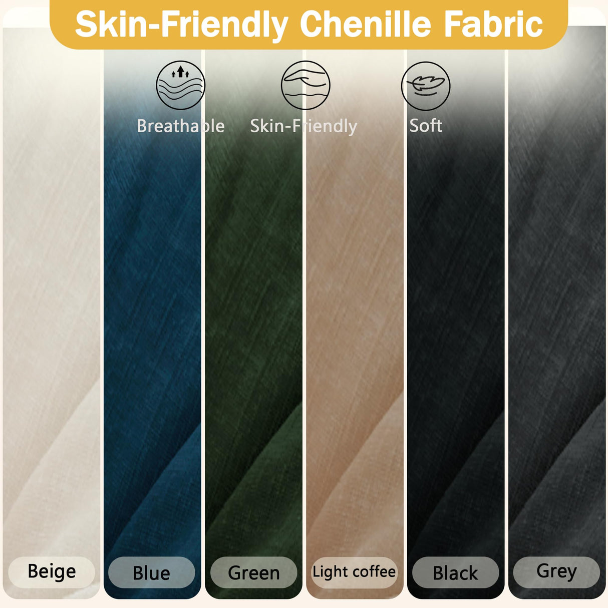 Modular Sectional Sofa, 111.53" L Shaped Chenille Comfy Sectional Couches for Living Room, 3-Seater Cloud Couches with Movable Ottomans, Flexible Combination Modern Deep Seat Sofa (Light Coffee) Ravy Concept