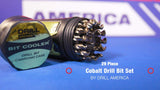Drill America - D/A29J-CO-PC 29 Piece M42 Cobalt Drill Bit Set in Round Case (1/16" - 1/2" X 64ths), D/ACO Series Drill America