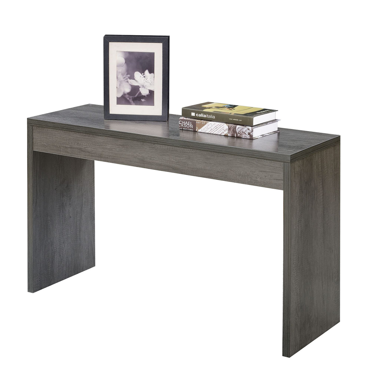 Convenience Concepts Northfield Console Table 48" - Modern Living Room Sofa Table, Contemporary Entryway Hall Table, Foyer Display Table, Charcoal Gray Convenience Concepts