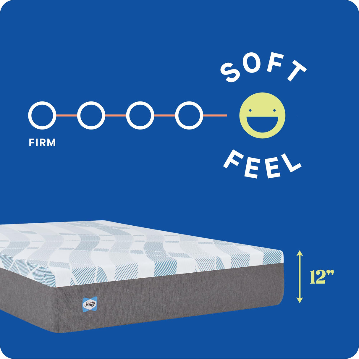 Sealy Dreamlife 12” Foam Mattress-in-a-Box, California King SEALY