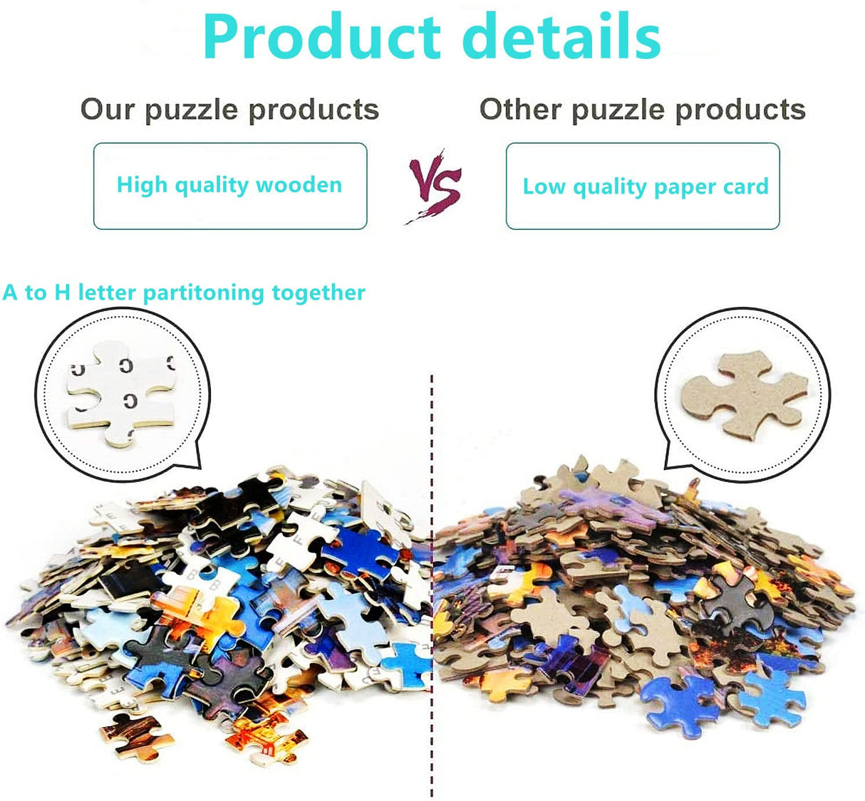 Jigsaw Puzzles 1000 Pieces for Adults -Basketball Ball on fire- Premium Wooden Perfect Interlocking Clear Printing YINGJIEKISSU