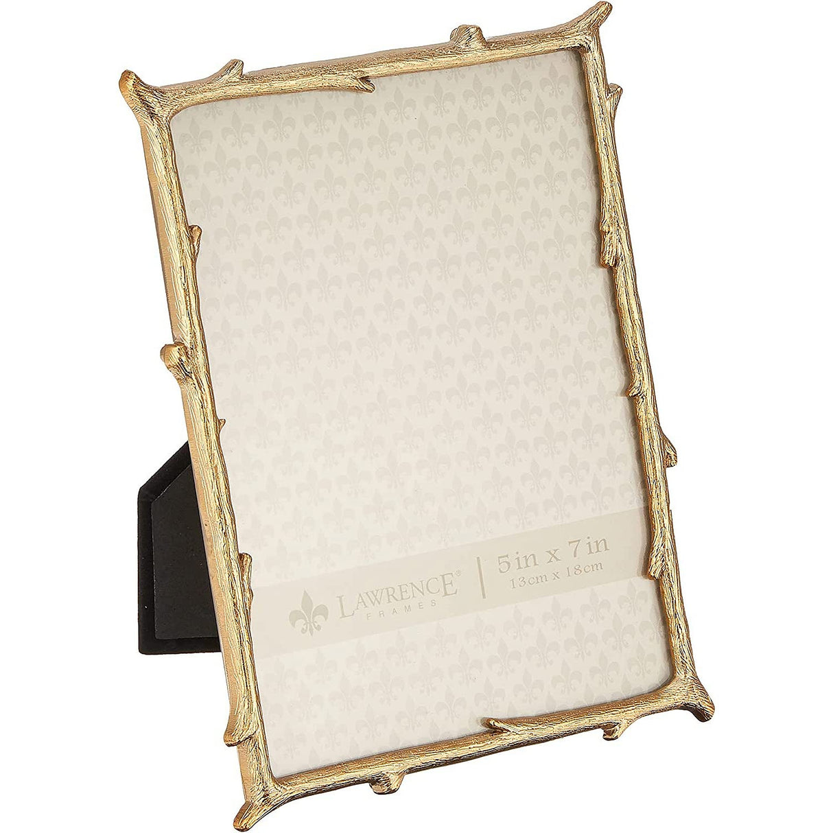 Lawrence Frames 712557 5x7 Gold Metal Natural Branch Design Picture Frame Lawrence Frames