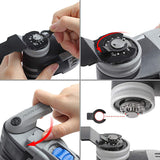 WORKPRO 23-Piece Metal/Wood Oscillating Saw Blades Set for Quick Release Multitool, Blades for Dewalt, Craftsman, Ridgid, Milwaukee, Rockwell, Ryobi and More WORKPRO