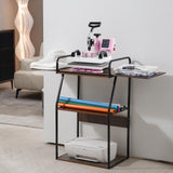 VEVOR 2 in 1 Heat Press Machine with Hat Heat Press, 12x10 T Shirt Press Machine, Professional 360° Swing Away Sublimation Heat Press for T Shirt Hat Cap Pillow Bag Pad (Pink & White) VEVOR