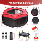 Tetuga Chicken Brooder Box for Chick Starter Kit - 10 * 12inch Brooder Heating Plate Chick Brooder Pen/Baby Chicken Brooder Box 4-in-1 Bundles with Chicken Feeder, Waterer (Brooder Set) Tetuga