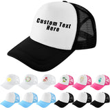 Eurzom 20 Pack Sublimation Blank Mesh Baseball Cap Polyester Mesh Plain Trucker Hat Printing Embroidery Summer Unisex (Multicolored) Eurzom