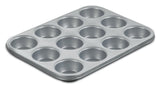 Cuisinart Chef's Classic Nonstick Bakeware 12-Cup Muffin Pan, Silver Cuisinart