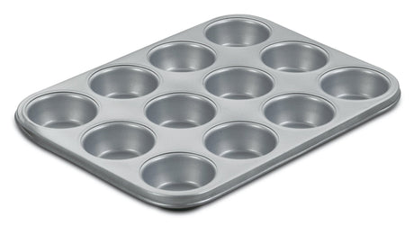 Cuisinart Chef's Classic Nonstick Bakeware 12-Cup Muffin Pan, Silver Cuisinart