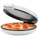 Chefman Everything Maker & Pizza Oven – 1440W Countertop Electric Pizza Maker with 12” Nonstick Cooking Plates, Make Pizza, Quesadillas, Omelettes and More, with Indicator Lights and Vertical Storage Chefman