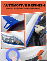 KREFINISH Blue Painter's Tape for Car Paint No Residue Auto Masking Tape for Automotive Painting - Heat Resistant for Paint Booth, 1.88 Inches x 60 Yards, 4 Rolls KREFINISH