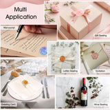 Aottom Wax Seal Kit, 48 Colors 1248 Pcs Sealing Beads with Melting Pot, Spoon, Tea Light Candles, Wax Seal Stamp Kit for Wedding Invitation, Gifts, Envelope, Letter Stamp Sealing and DIY Craft Aottom