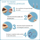 RUOMOXI Y Jewelry Making Supplies Kit for Adults - 1200 Crystal Beads, Jewelry Pliers, Earring Hooks, Necklace Clasp, Beading Wire - DIY Bracelets/Earrings/Rings for Beginners & Professional RUOMOXI Y