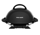 George Foreman Indoor/Outdoor Electric Patio Grill, Apartment Approved, 15-Serving, Removable Stand, Black George Foreman