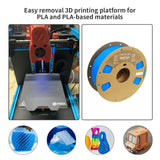 FYSETC 3D Printer Platform 120mm Flex Plate - Removable Print Bed Surface - Magnnetic Spare HotBed Cover: 2 in 1 Printing Build Surface for PLA PLA+ Only Compatible with VoronV0 V0.2 Accessories 4.7in FYSETC