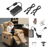 Universal Lift Chair or Power Recliner AC/DC Switching Power Supply Transformer Compatible with Recliners 29V 2A Adapter for Lift Chair or Recliner(US Plug & Motor Cable Included) CUGLB
