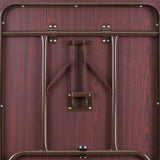 Flash Furniture Frankie 6-Foot Mahogany Melamine Laminate Folding Banquet Table Flash Furniture