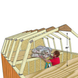 Best Barns Millcreek 12' X 20' Wood Shed Kit Best Barns Inc.