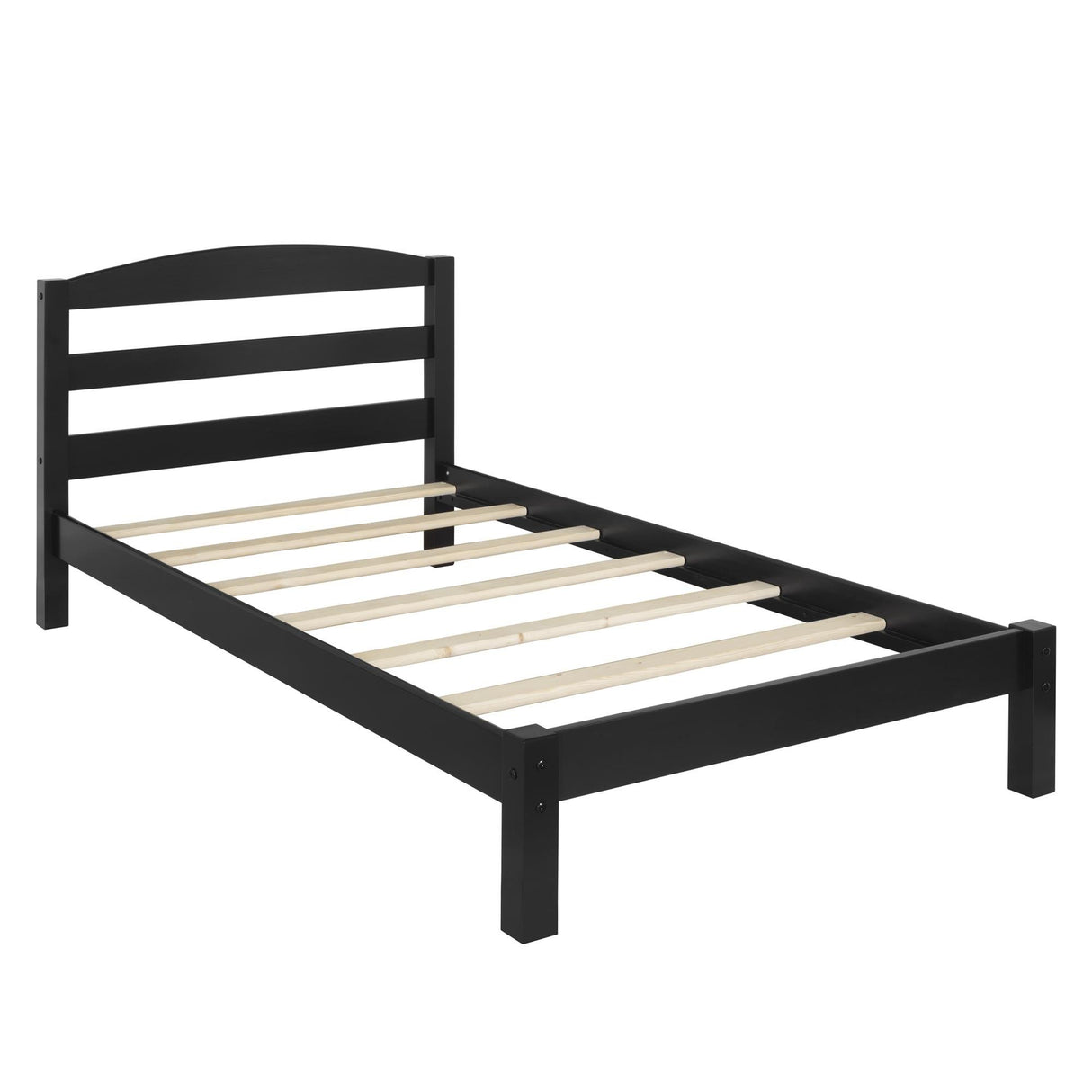 DHP Asia DA7428-BK Bed, Twin, Black DHP