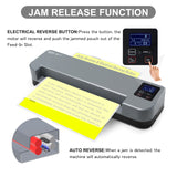 SINCHI 4-Roller Commercial Laminator Machine with LCD Display, 3-10 Mil, 55-Second Warm-up, 43 inches/Minute, 13-inch Thermal Laminating Machine for Office, School, Home SINCHI