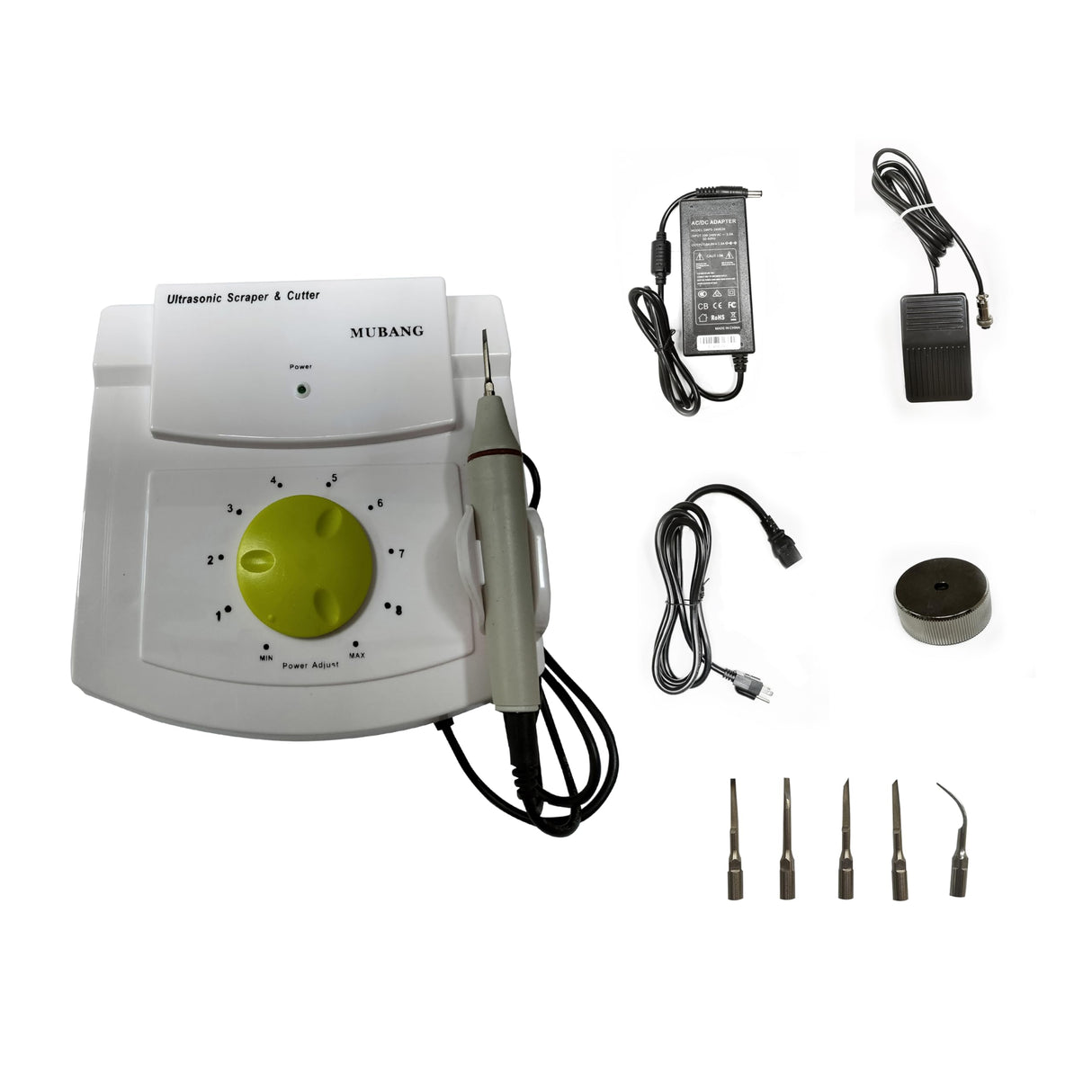 Portable Ultrasonic Cutter for Scrapping Solder,Cutting Material,Repairing 3D Printed Models,with Five Blades, 100V-240V (5pcs Cutter Replacement Blades) Devonian