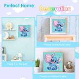 Diamond Art Kits for Kids - Crafts for Girls 8-12 - Diamond Art Painting with Wooden Frame - Arts and Crafts for Kids Ages 4-6 8-10 - GEM Art Supplies for Adult Beginners Home Wall Decor Gifts Nardoll