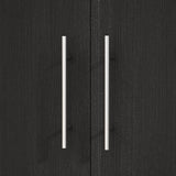 AIEGLE 2 Doors Wardrobe Armoire with Drawer, Freestanding Armoire Wardrobe Closet with Hanging Rod, Bedroom Wood Clothes Storage Cabinet Organizer, White (31.5" W x 18.9" D x 66.9" H) AIEGLE