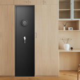 Emasme Gun Safe, Gun Cabinet 6-8 Gun Safe for Rifles and Pistols, Rifle Safe Gun Locker Gun Storage with Adjustable Shelves for Long Gun and Shotgun Rifle Safes for Home (All in one 6-8 Guns Digital) Emasme