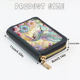 JISHSHAY Diamond Painting Credit Card Holder Hummingbird Diamond Art Credit Card Wallet Bird Gem Art Wallet Gem Painting Coin Purse Mosaic Kits for Adults Billfold Animal Embroidery Kit Billfold JISHSHAY