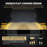 Dowinx Gaming Chair Breathable PU Leather Gamer Chair with Pocket Spring Cushion, Ergonomic Computer Chair with Massage Lumbar Support,Adjustable Swivel Task Chair with Footrest(Black) Dowinx