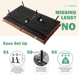 Vyfipt SF-534CH Sofa Bed, Saddle Brown Vyfipt