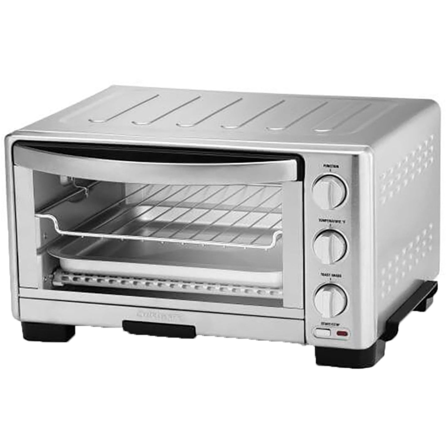 Cuisinart TOB-1010 Toaster Oven Broiler, 11.875" x 15.75" x 9", Stainless Steel