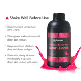 phrozen Standard Series 3D Printer Resin, 405nm DLP LCD UV-Curing Photopolymer Resin for Plastic Models, Action Figures, Jewelry, Prototyping, Bright Color (Neon-Peach, 1KG) phrozen