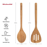 KitchenAid Bamboo Turner and Spoon Set, 2-Piece KitchenAid