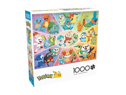 Buffalo Games - Pokemon- Begin Your Adventure - 1000 Piece Jigsaw Puzzle for Adults -Challenging Puzzle Perfect for Game Nights - Finished Size is 26.75 x 19.75