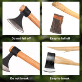 16" Throwing Tomahawks, 2 Pack Throwing Axes with High Carbon Steel & Wooden Handle, Perfect for Axe Throwing Game, Recreation and Competition, Gift for Men Generic