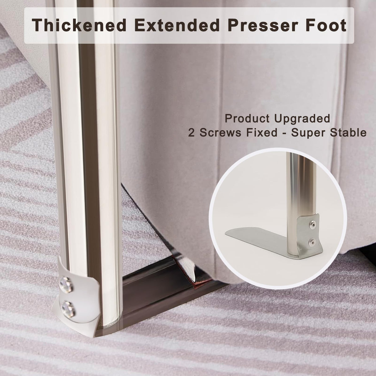 King Canopy Bed Frame, Stainless Steel Canopy Bed Frame King Size, Metal King Size Canopy Bed Frame, Sturdy Bed Post Poles, Thicken Bed Canopy Frame for Metal Bed Wood Bed Bedroom Decor Jondow