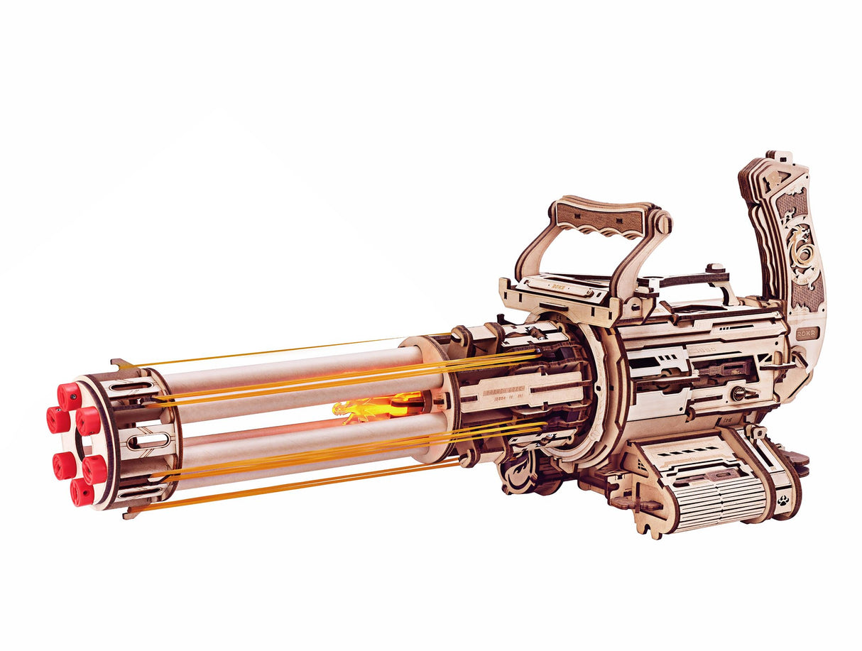 ROKR 3D Wooden Puzzles for Adults,Rotating-Barrel Machine,412 Piece 3D Puzzles,Gift for Adults and Teens ROKR