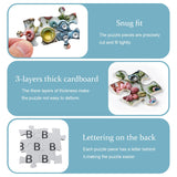 Impossible Cat Puzzles for Adults 1000 Pieces，PICKFORU Kitten Flower Puzzle Unique Art, Beauty Animal Kitty Cat Jigsaw Puzzle Floral, Colorful Hard Challenging Puzzle PICKFORU