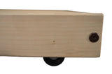 KD Frames Twin Trundle, Natural Wood KD Frames