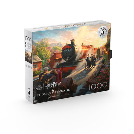 Buffalo Games - Silver Select - Thomas Kinkade - Hogwart's Express - 1000 Piece Jigsaw Puzzle for Adults -Challenging Puzzle Perfect for Game Nights - Finished Size is 26.75 x 19.75 Buffalo Games